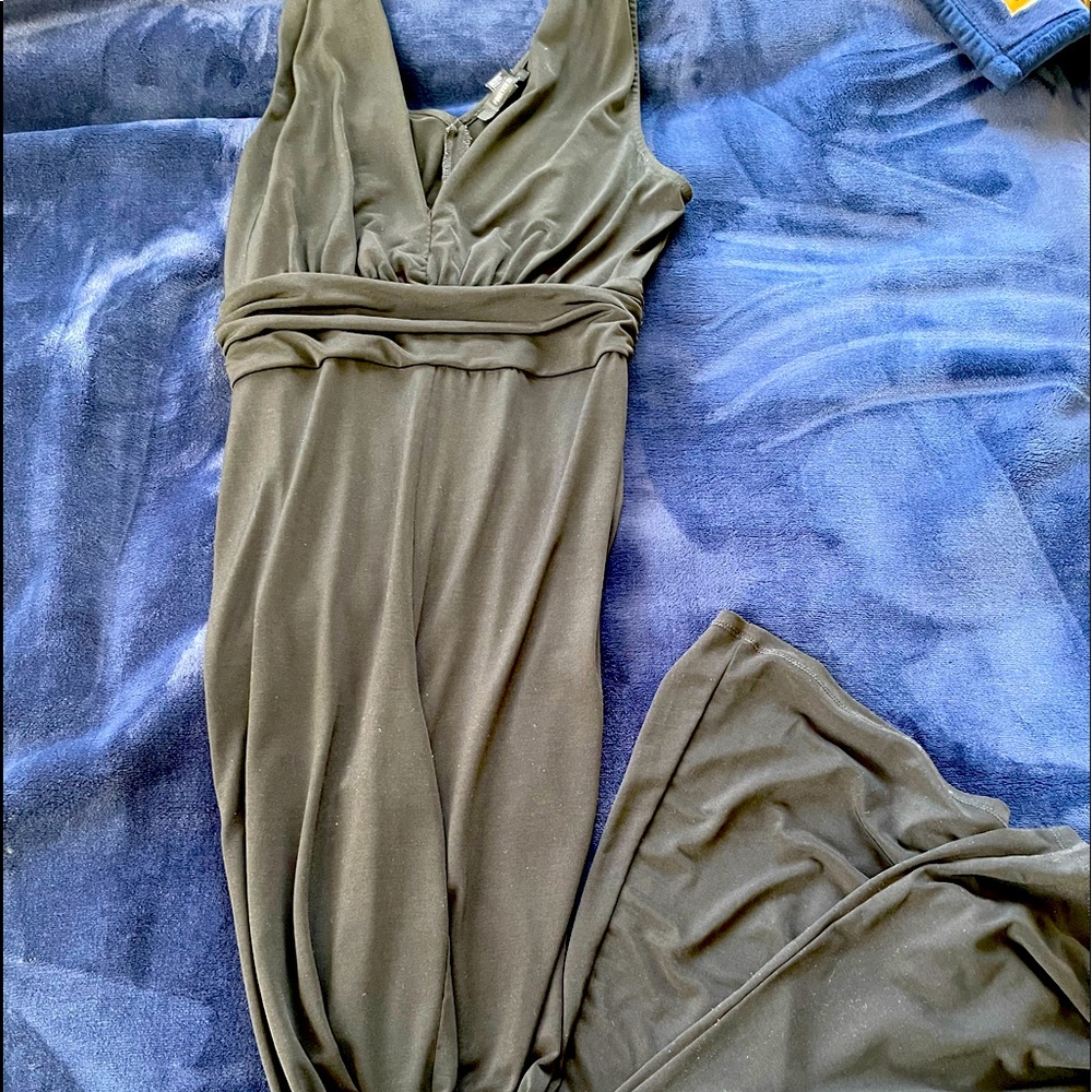 Fashion Nova Flare Leg Jumpsuit